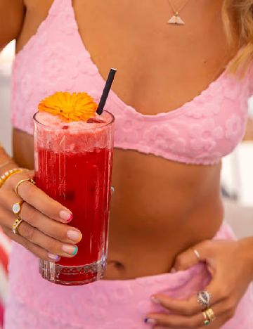 Sutien de baie South Beach, roz