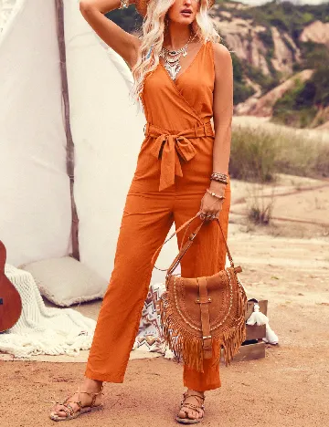 Salopeta SHEIN, portocaliu