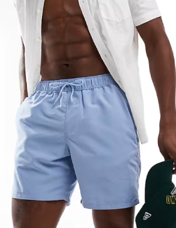 Short de baie ASOS, bleu