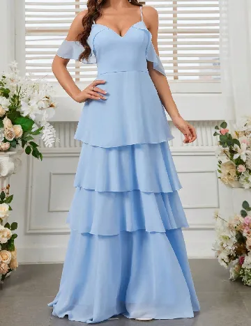 Rochie lunga SHEIN, albastru