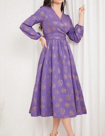 Rochie medie SHEIN, mov