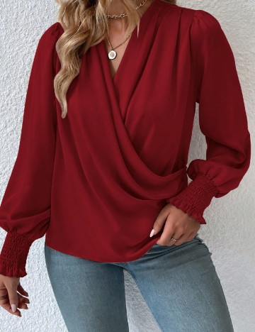 Bluza SHEIN CURVE, rosu