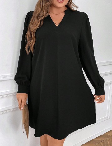 Rochie scurta SHEIN CURVE, negru