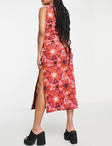 Rochie medie Top Shop, mix culori