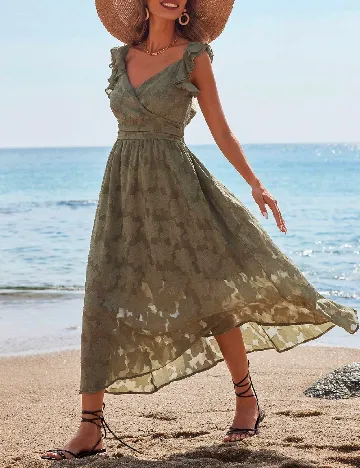 Rochie medie SHEIN, verde