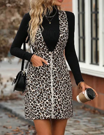 Sarafan SHEIN, animal print