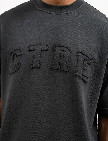 Tricou Oversize THE COUTURE CLUB, gri