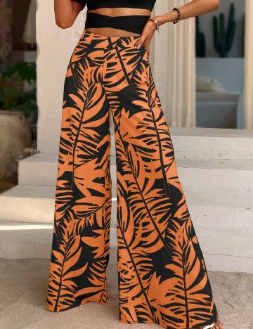 Lant pentru pantaloni SHEIN, portocaliu/negru