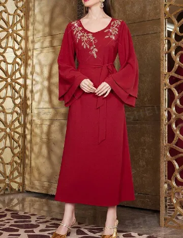 Rochie medie SHEIN, rosu