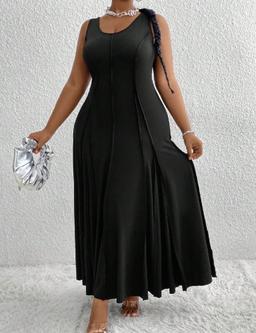 Rochie lunga SHEIN, negru