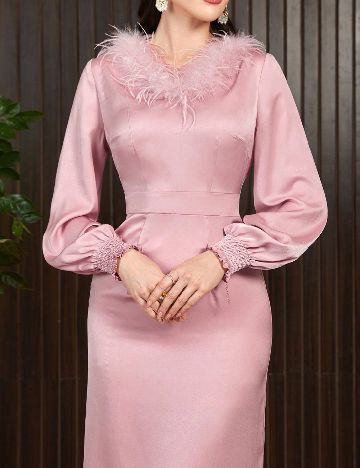 Rochie medie SHEIN, roz