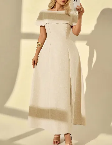 Rochie lunga SHEIN CURVE, bej