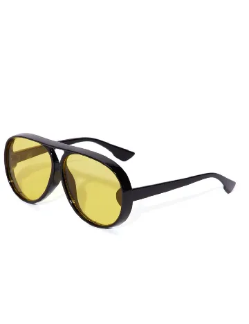 Ochelari de soare SVNX, negru/galben