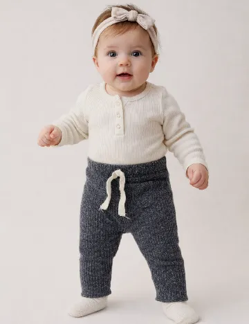 Pantaloni Zara, gri inchis