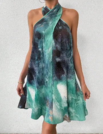 Rochie scurta SHEIN, mix culori