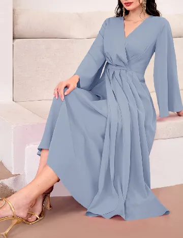 Rochie medie SHEIN, albastru