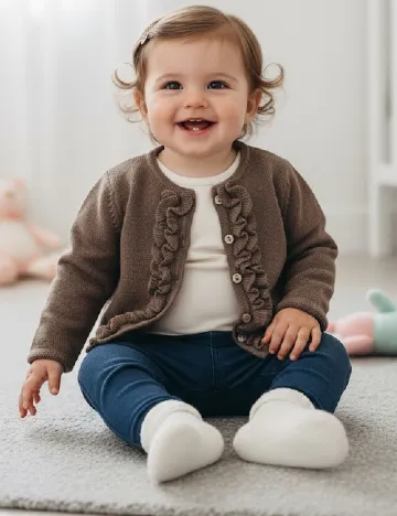 Cardigan Zara, maro
