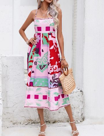 Rochie medie SHEIN, mix culori