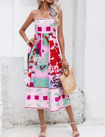 Rochie medie SHEIN, mix culori