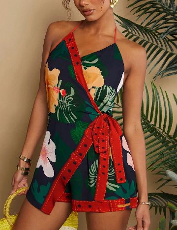 Salopeta SHEIN, mix culori