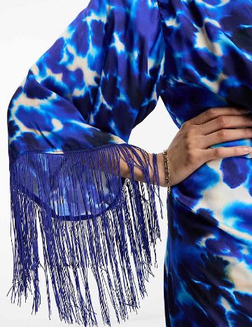 Rochie medie & other stories, albastru