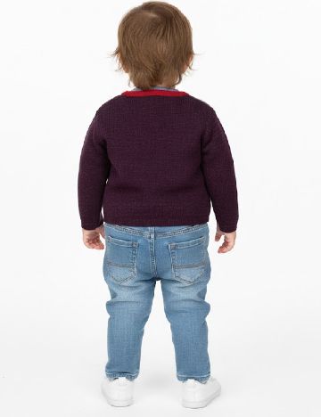 Cardigan Zara, pruna