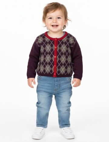 Cardigan Zara, pruna