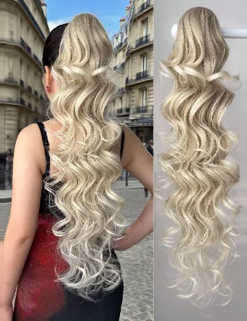 Extensie de par SHEIN, galben