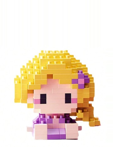 Puzzle 3D SHEIN, galben/mov