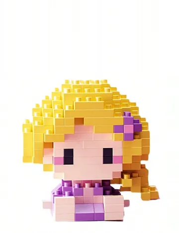 Puzzle 3D SHEIN, galben/mov