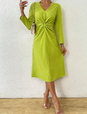 Rochie medie SHEIN, verde