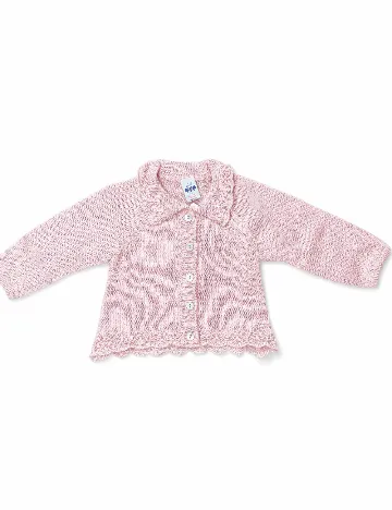 Cardigan Zara, roz pudra