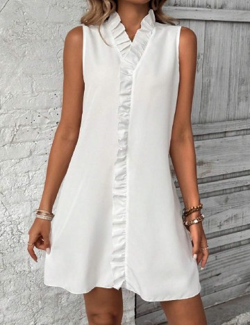 Rochie scurta SHEIN, alb