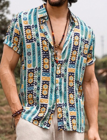 Camasa SHEIN, mix culori