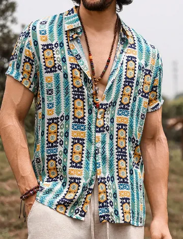 Camasa SHEIN, mix culori