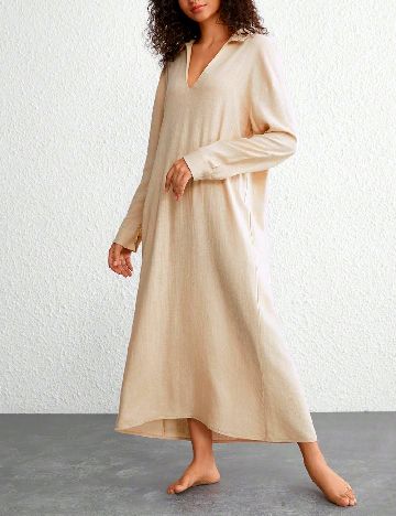 Rochie medie SHEIN, crem