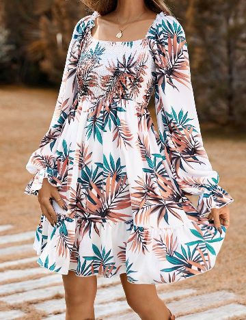 Rochie scurta SHEIN, alb