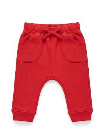 Pantaloni Zara, rosu