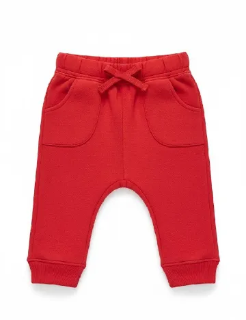 Pantaloni Zara, rosu