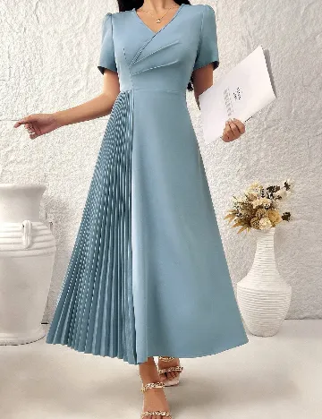 Rochie lunga SHEIN, albastru