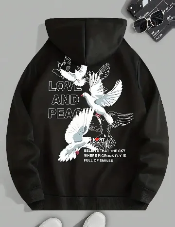 Hanorac SHEIN, negru