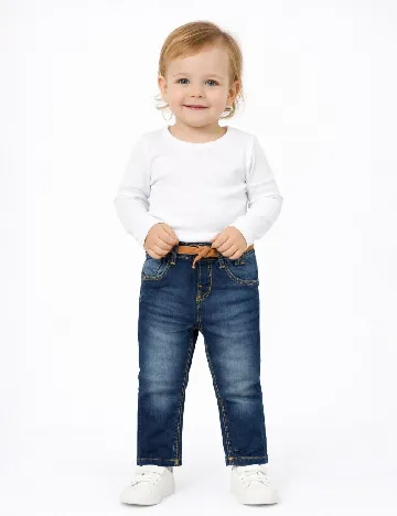 Blugi Zara, albastru