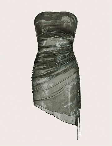 Rochie de plaja SHEIN, verde