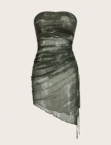 Rochie de plaja SHEIN, verde