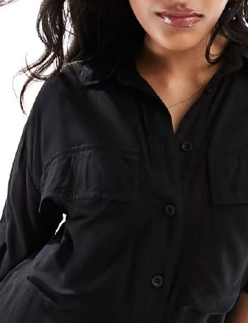 Salopeta ASOS, negru