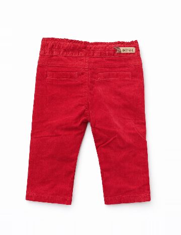 Pantaloni Zara, rosu