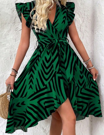 Rochie medie SHEIN, verde
