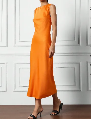 Rochie medie Missguided, portocaliu