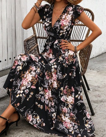 Rochie lunga SHEIN, negru