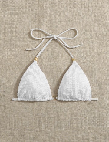 Sutien de baie SHEIN, alb